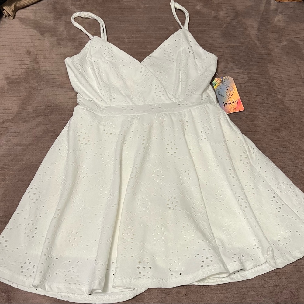White romper New